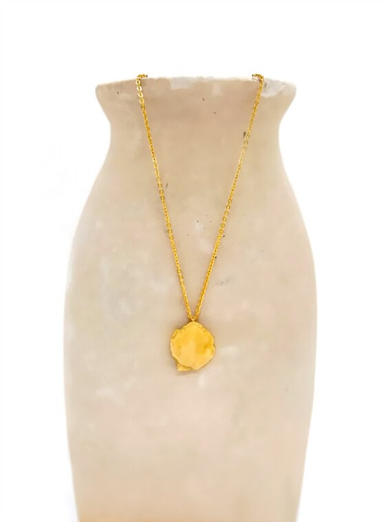 Collier figios doré à l'or fin