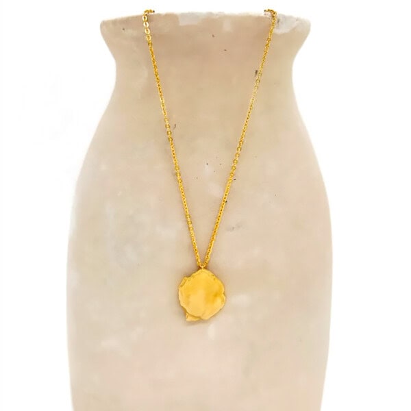 Collier figios doré à l'or fin
