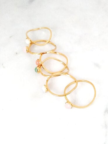 Bague fines pierres LAYA