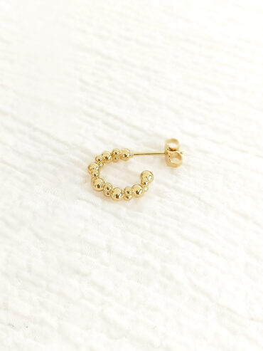 mono boucle OLI petites boucles dorées