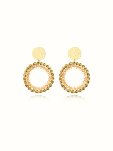 Boucles d'oreilles Maxi Aphrodite - Doré