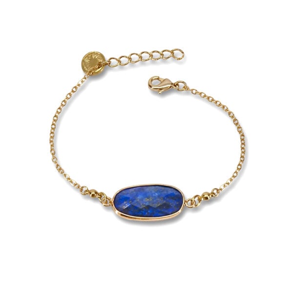 Bracelet mahini lapis-lazuli - pierre naturelle