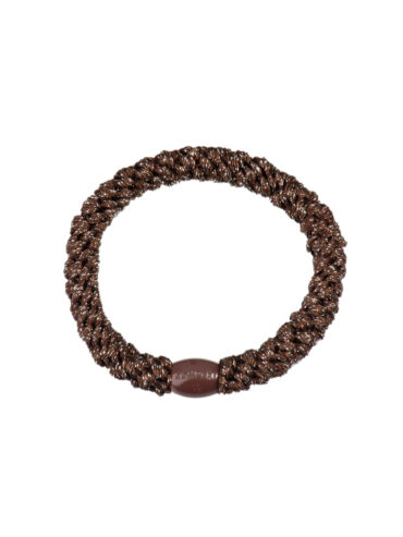 Elastique bracelet kknekki Brown Glitter - Marron