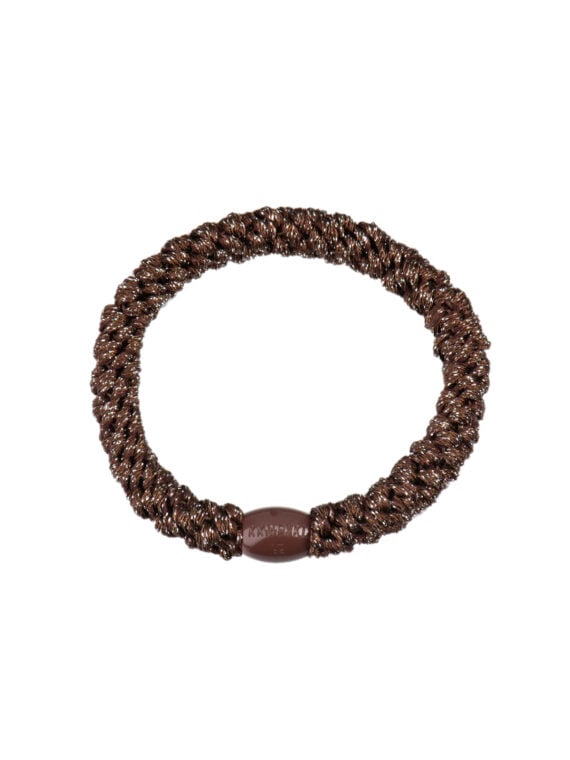 Elastique bracelet kknekki Brown Glitter - Marron