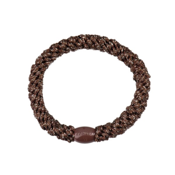 Elastique bracelet kknekki Brown Glitter - Marron