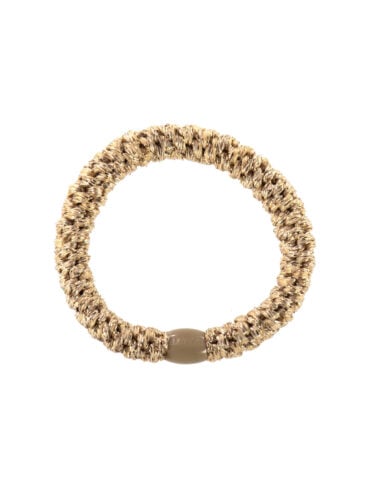 Elastique bracelet kknekki Beige Glitter