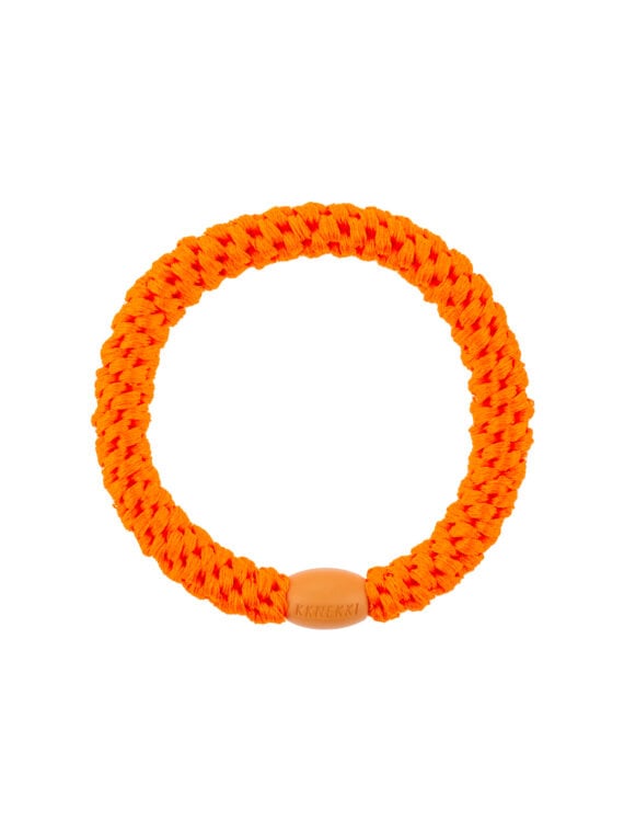 Elastique bracelet kknekki néon orange fluo