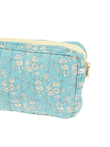 Pochette Lola Bleu Azur - Liberty fleuri