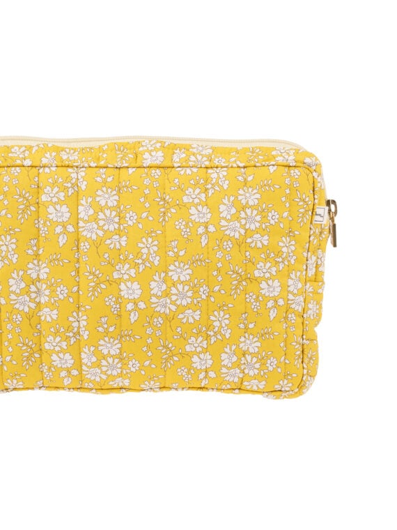 Pochette jaune Acacia en liberty Jaune