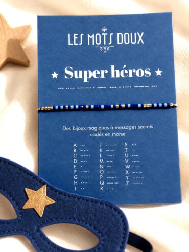 Bracelet enfant super héros