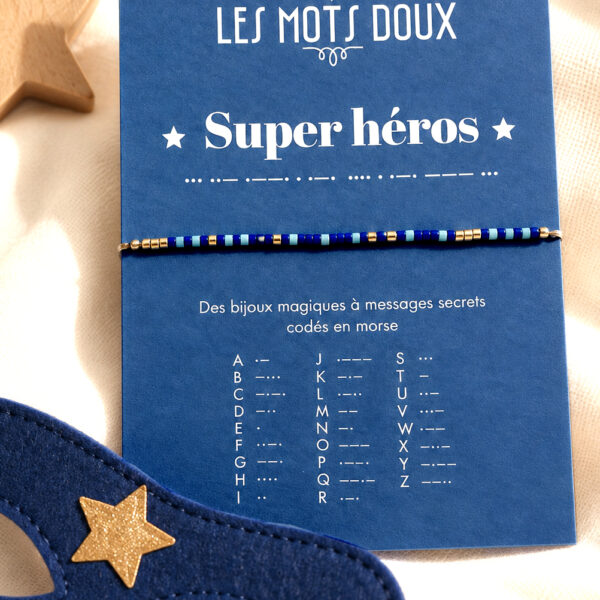 Bracelet enfant super héros