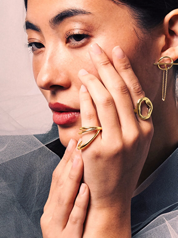 Bague trois anneaux Valse