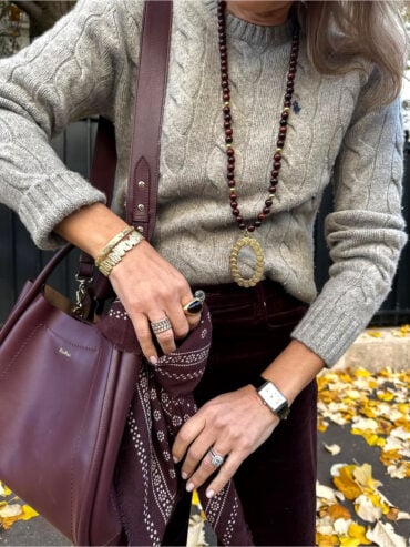 Jonc doré strass Séquoia