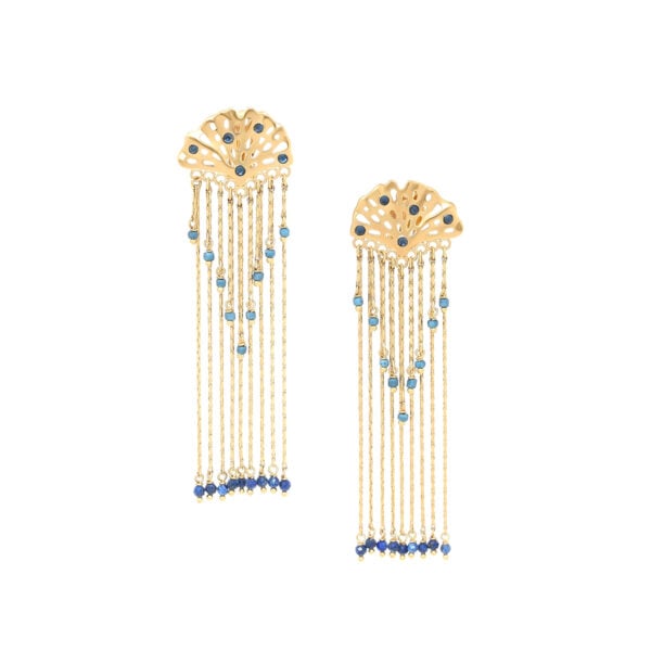 Boucles d'oreilles cascade pendantes jinka