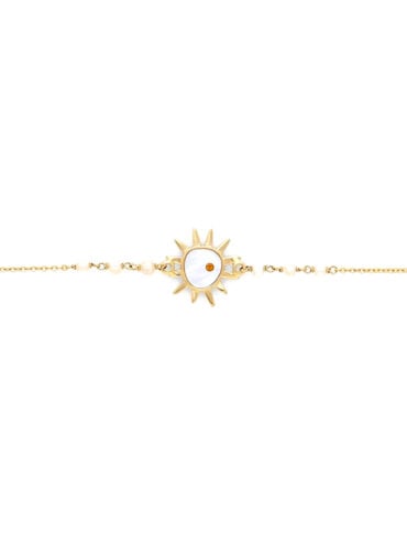 Bracelet Soleil nacre Nora