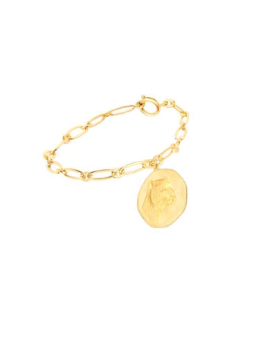 Bracelet médaille Panthère