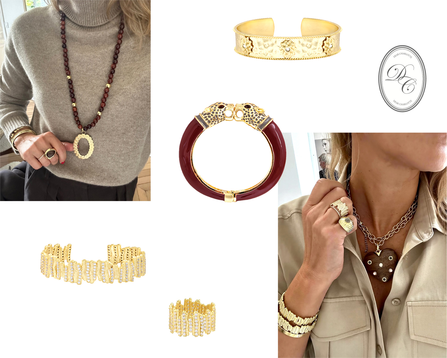 Bijoux fantaisie de créateur DEAR CHARLOTTE Paris