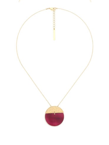 Collier disque soleil Marly