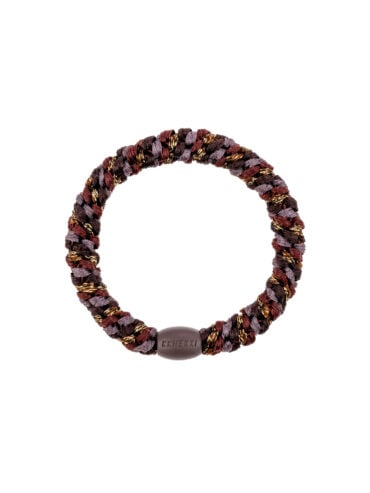 Elastique kknekki cheveux Mix havane café Glitter