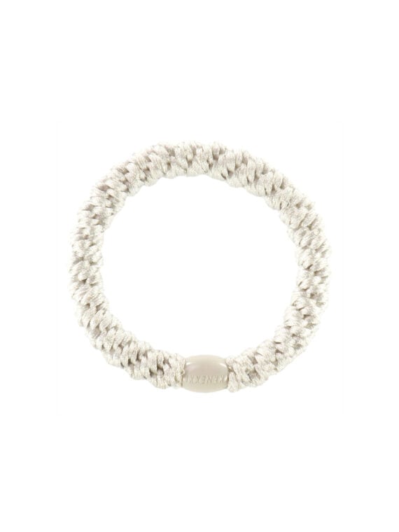 Elastique kknekki cheveux Blanc nuage