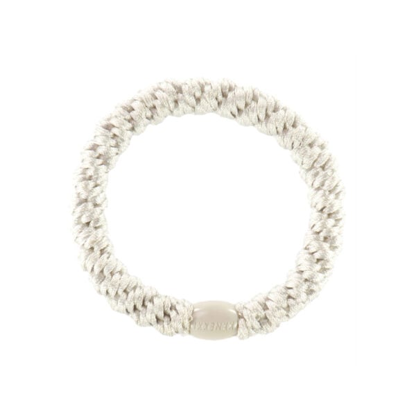 Elastique kknekki cheveux Blanc nuage