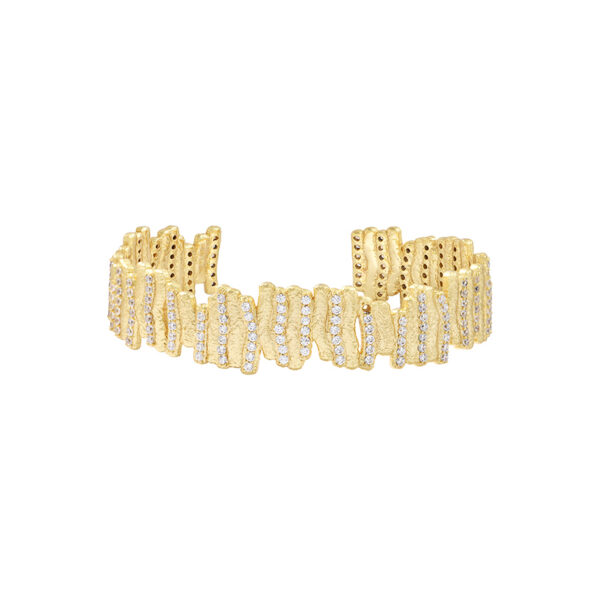 Jonc doré strass Séquoia