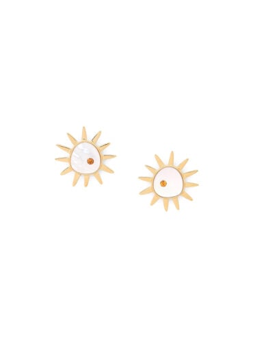 Puces d'oreilles grand soleil Nora