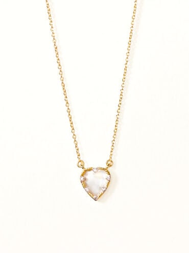 Collier lima nacre cœur