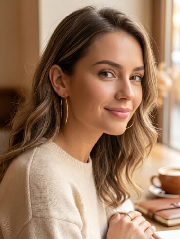 Créoles plaqué or Amalfi - 5cm