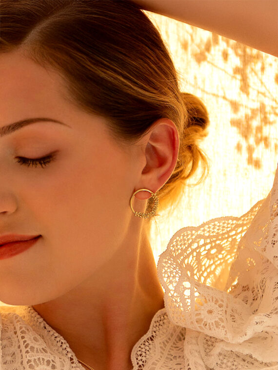 boucles couronne de fleurs juliette zoom