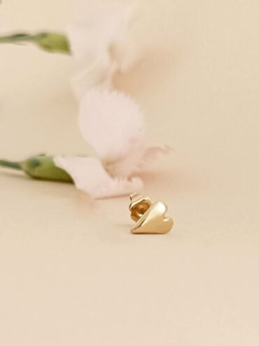 Mon boucle cœur doré love
