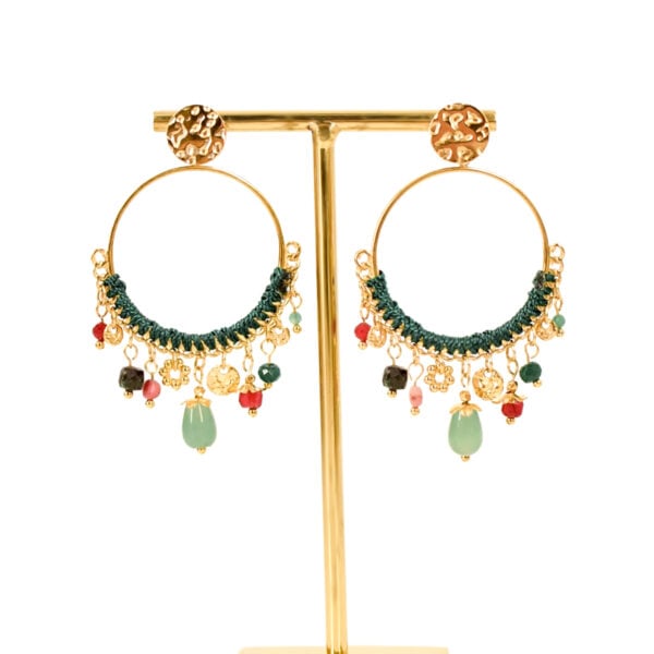 Boucles d'oreilles pampilles bohèmes Léa