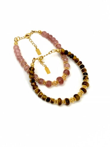 Bracelet en pierres naturelles Alba