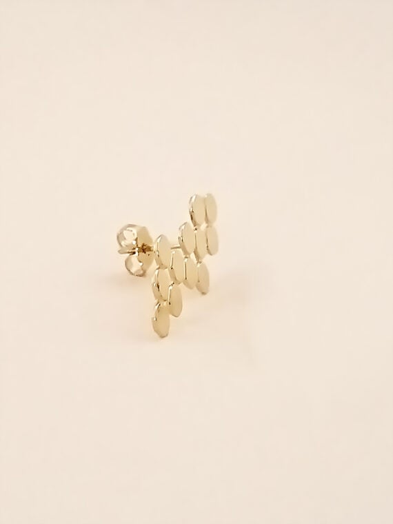 Mono boucle d'oreille dorée Beauty – Image 3