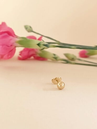 Mono boucle d'oreille bille Numéro 5