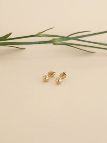 Mono boucle d'oreille bille Numéro 5