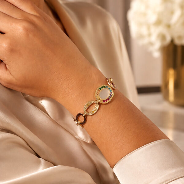 Bracelet Hera nacre naturelle femme