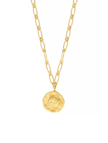 Collier médaille Panthère