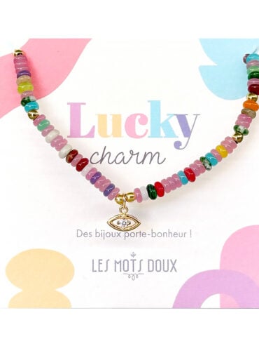 Collier talisman Oeil protecteur