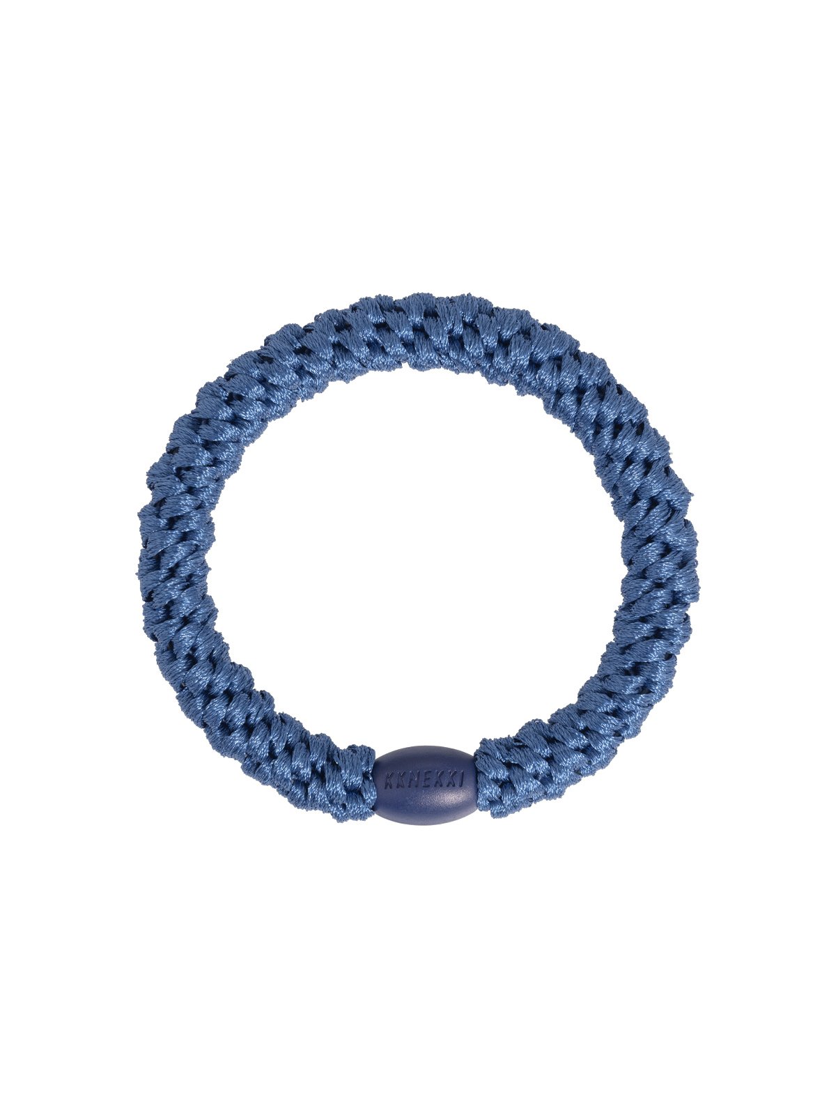 Elastique kknekki cheveux Bleu indigo