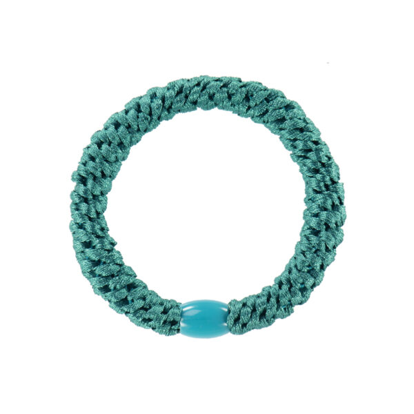 Elastique kknekki cheveux couleur vert nature Yucatan