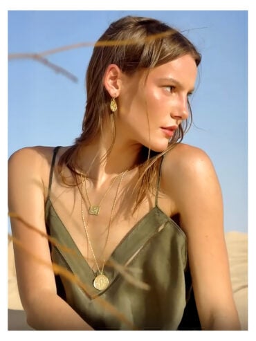 Boucles d'oreilles fleurs Poppy