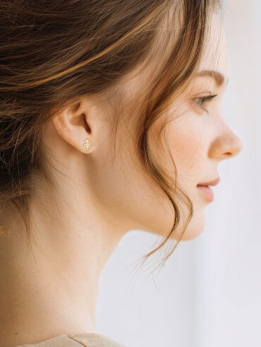 Mini Puces d'oreilles étoiles Bora-Bora