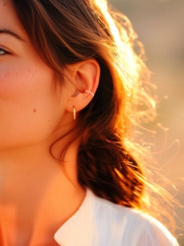 Bague d'oreille fine Stellia