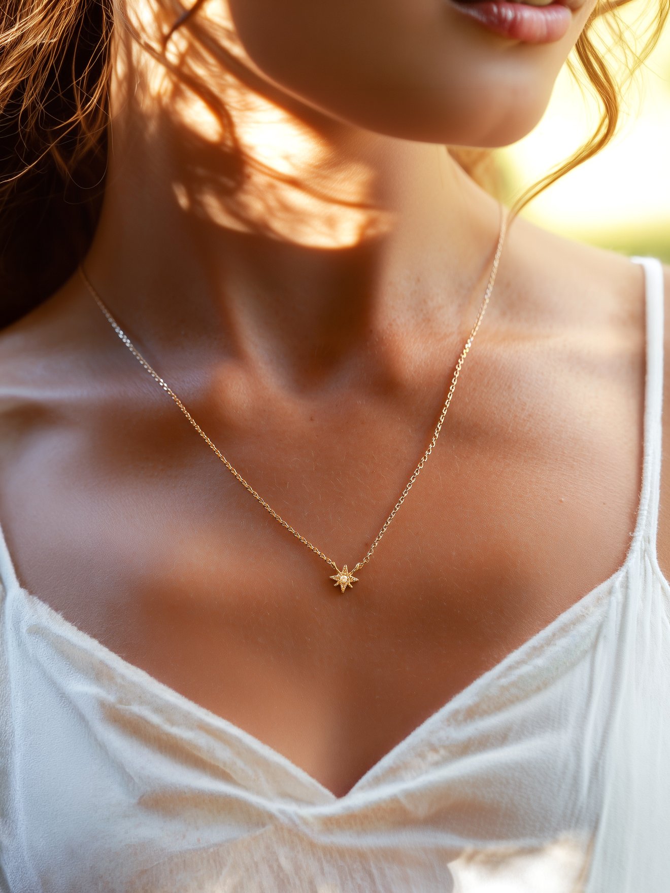 Collier étoile Islande femme