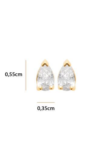 Mini Puces d'oreilles gouttes Nell