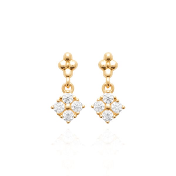 boucles d'oreilles fines Artémis