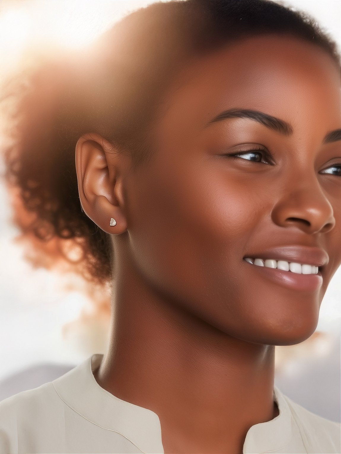 Mini Puces d'oreilles gouttes Nell