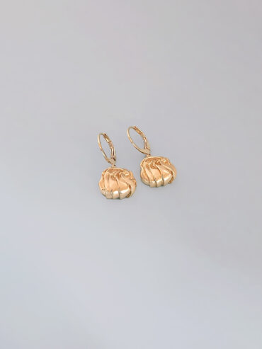 Boucles d'oreilles ondulées Lily