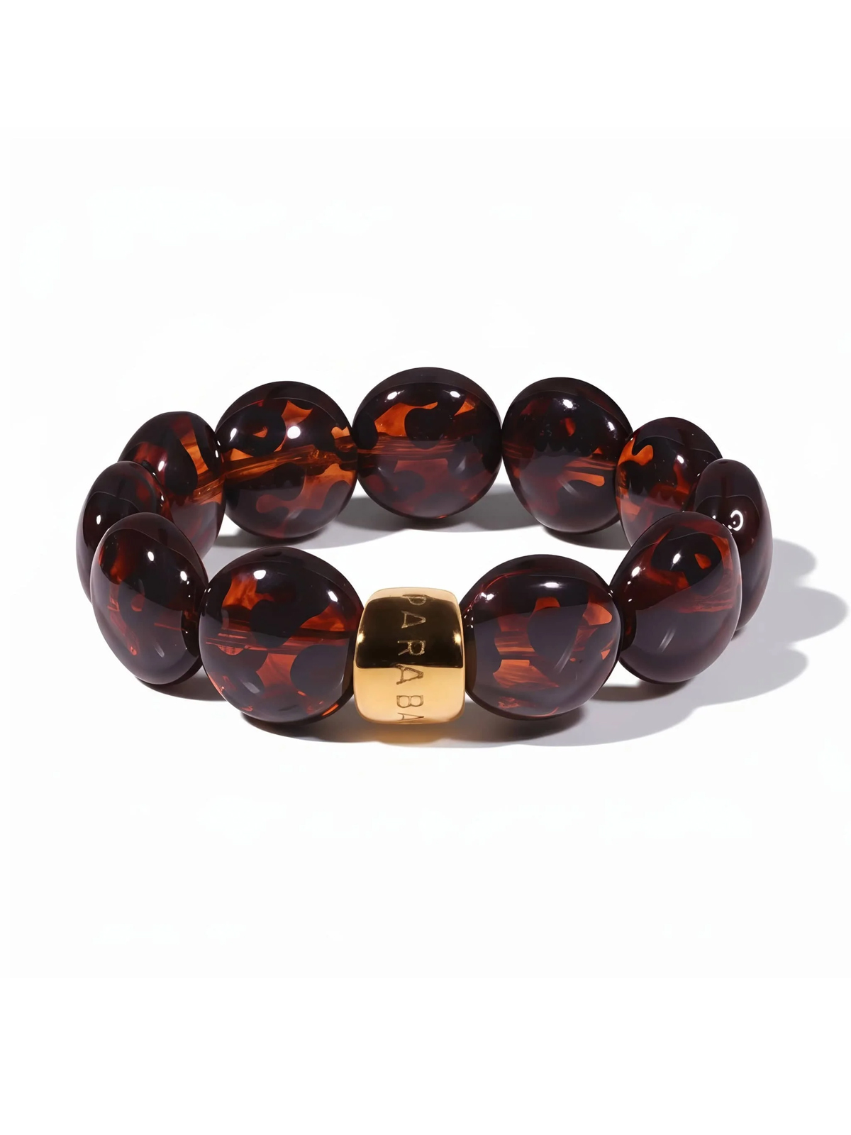 Bracelet Bombom Ambre léopard 1 Bracelet Bombom Ambre Graou